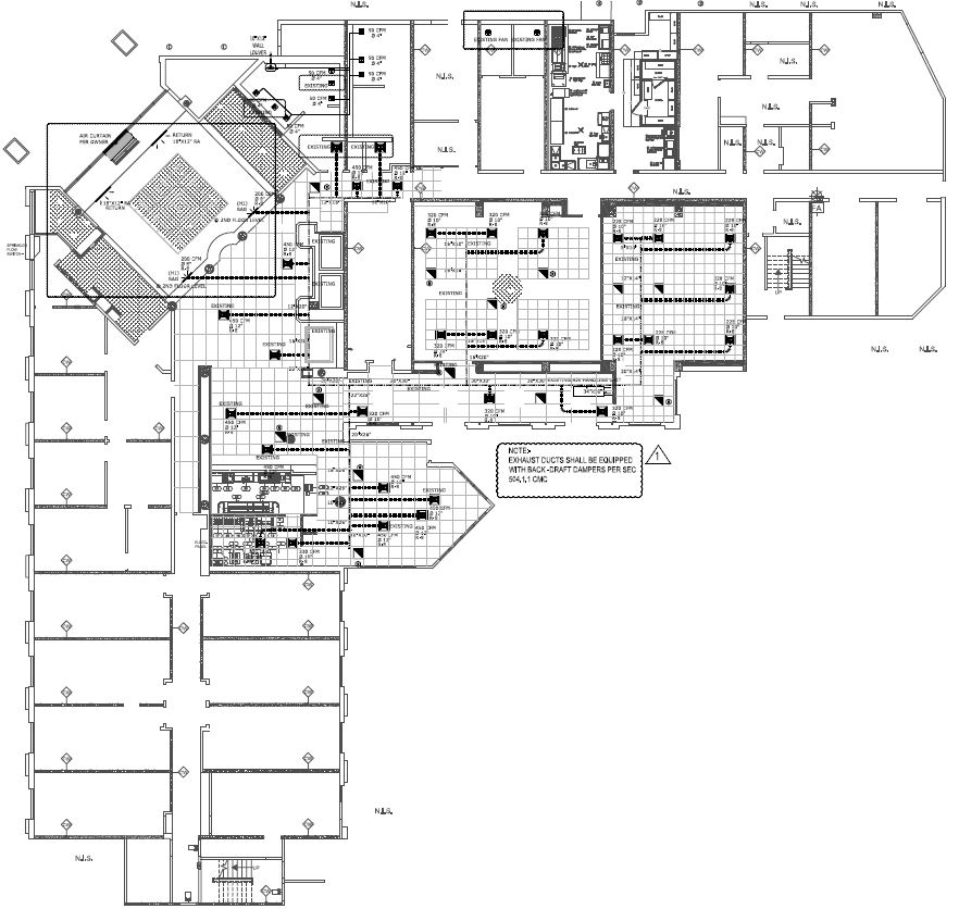 Marriott Courtyard Conversion Mechanical Plan