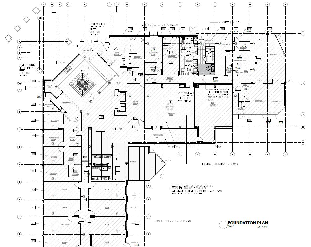 Marriott Courtyard Conversion Structural Improvements