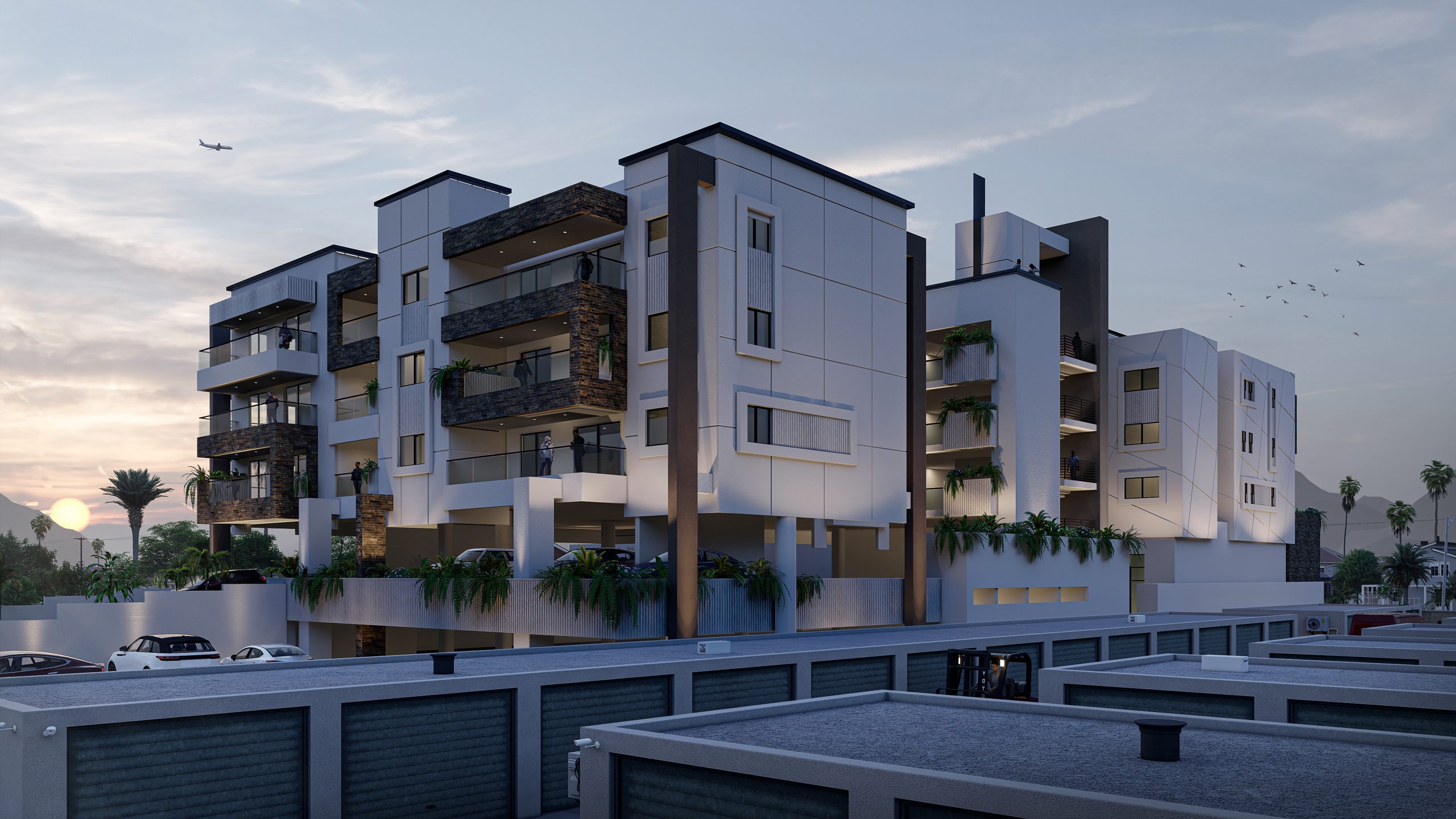 MEP Design and Engineering for New Mixed-Use Apartment in Foothill 