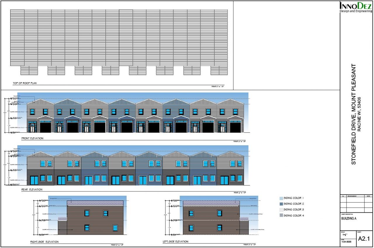 8-unit mixed-use residential building In Racine WI