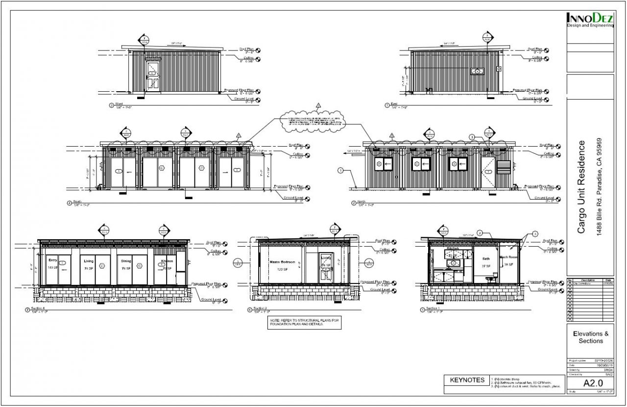 Elevations - Sections