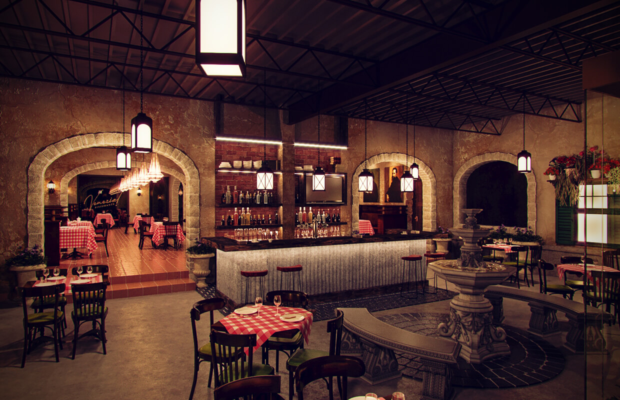 Venezia Italian Restaurant MEP Design