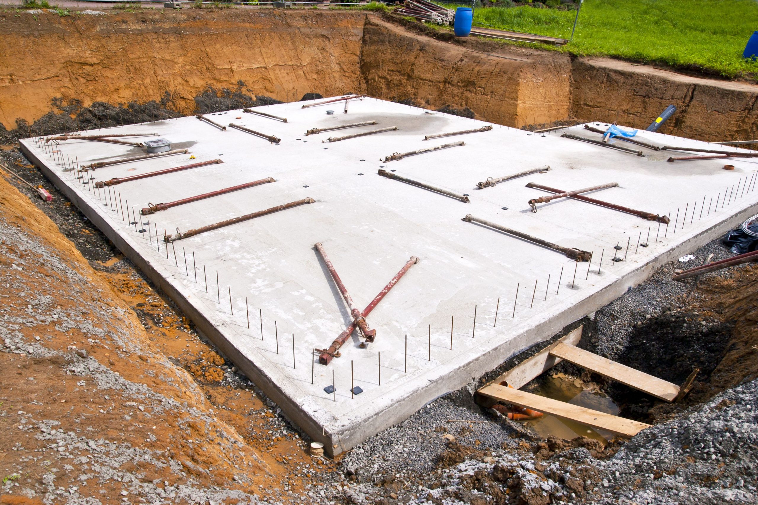 House Foundation-Storm Drain Plan