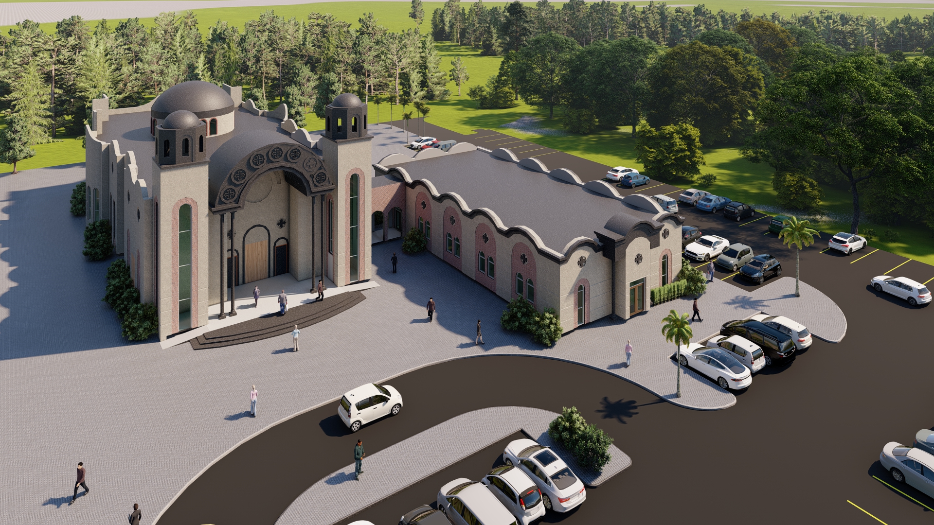 St Meena Church MEP Design in Texas