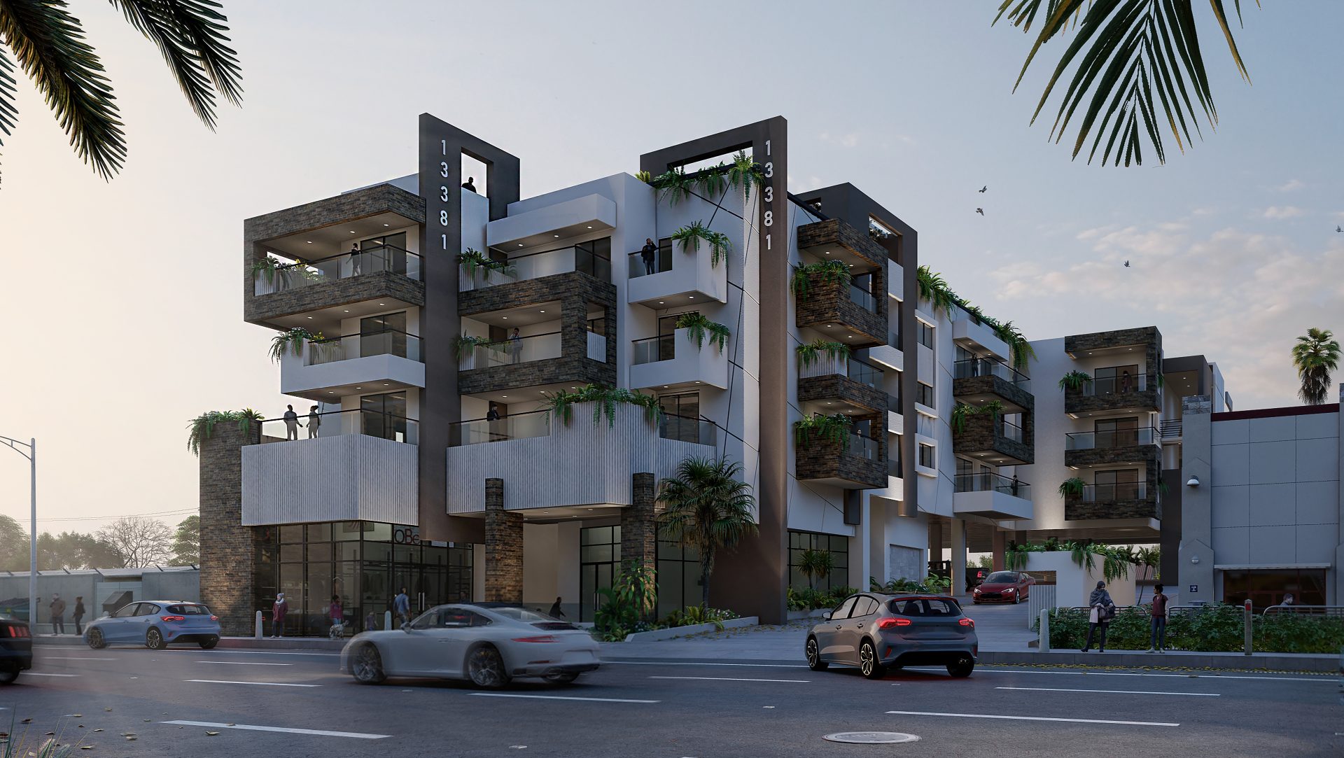 MEP for mixed-use apartment