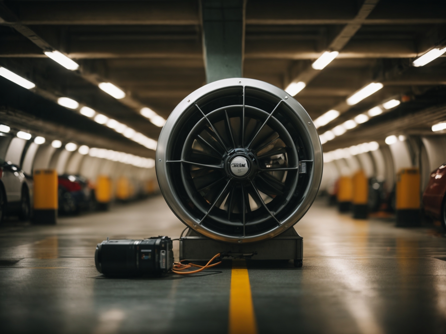 Underground Parking Ventilation Design with Jet Fan