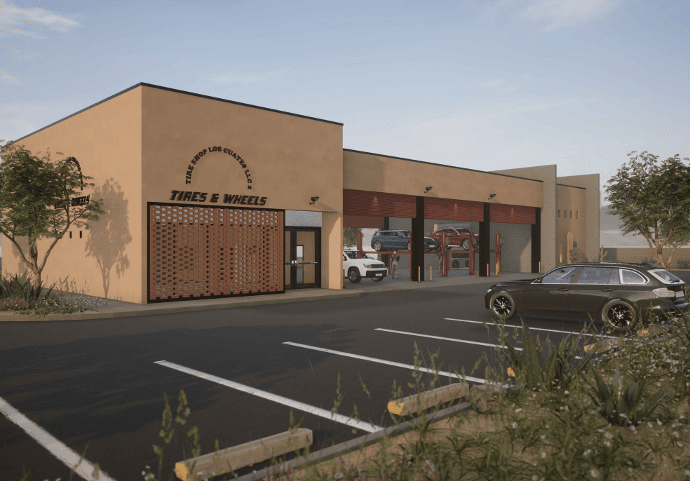 MEP Design and Structural Engineering for Tire Shop Arizona